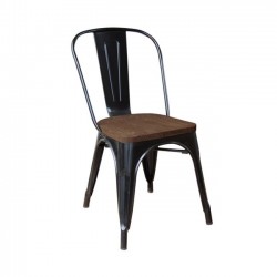 Καρέκλα μαύρη high συσκευασία 10 τεμάχια c10080