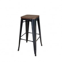 Σκαμπώ μπαρ μεταλλικό μαύρο συσκευασία 10 τεμάχια c10087