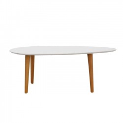 Τραπέζι σαλονιού 89x48x34cm άσπρο c10139
