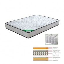 Στρώμα 150x200/20cm pocket spring διπλής όψης c10208