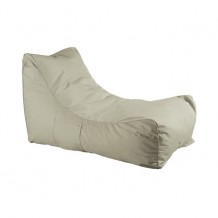 Πουφ ανάκλινδρο ύφασμα sand 100 αδιάβροχο c10284