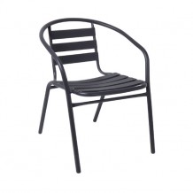 Πολυθρόνα μέταλλο-αλουμίνιο ανθρακί c10286 Πολυθρόνα μέταλλο-αλουμίνιο ανθρακί c10286