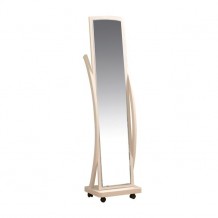 Καθρέπτης δαπέδου 44x29x165cm απόχρωση φυσικό c10854