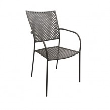 Πολυθρόνα μεταλλική mesh μαύρη c11190 Πολυθρόνα μεταλλική mesh μαύρη c11190