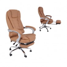 Πολυθρόνα διευθυντή relax pu μπεζ c11251 Πολυθρόνα διευθυντή relax pu μπεζ c11251