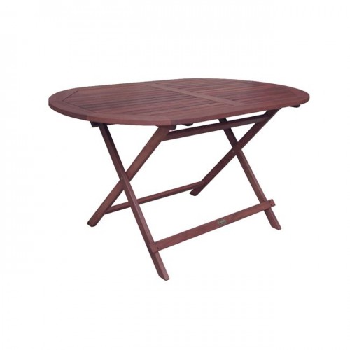 Τραπέζι 120x70cm oval πτυσσόμενο acacia c11270