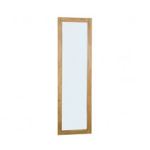 Καθρέπτης ξύλινος φυσικό ακακία c20179