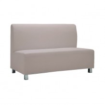 Καναπές 2 θέσιος από pu sand grey c35493 Καναπές 2 θέσιος από pu sand grey c35493
