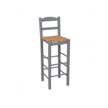 Σίφνος σκαμπώ εμποτισμού λάκα γκρι c35959