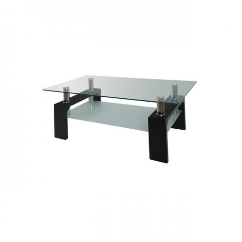 Τραπέζι σαλονιού 110x60cm μαύρο ΕΜ950,2 c35992
