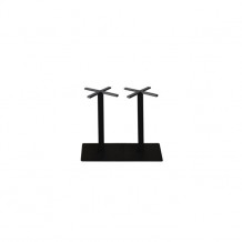 PRATO Βάση 90x45cm Steel μακρόστενη H73cm μαύρο με ρεγουλατόρο c54911 PRATO Βάση 90x45cm Steel μακρόστενη H73cm μαύρο με ρεγουλατόρο c54911