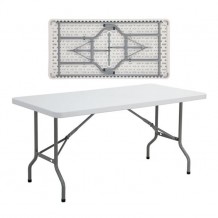 Τραπέζι συνεδρίου 152x76cm πτυσσόμενο λευκό c9168 Τραπέζι συνεδρίου 152x76cm πτυσσόμενο λευκό c9168