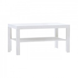 Τραπέζι σαλονιού 89x55cm άσπρο c9374