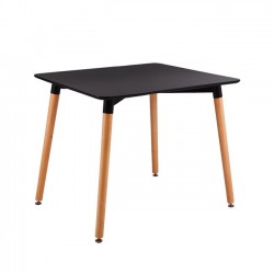 Τραπέζι 80x80cm μαύρο c9411