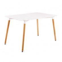 Τραπέζι 120x80cm λευκό c9412 Τραπέζι 120x80cm λευκό c9412
