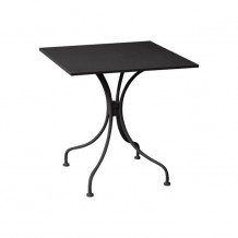 Τραπέζι 70x70cm μεταλλικό μαύρο c9496 Τραπέζι 70x70cm μεταλλικό μαύρο c9496