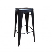 Σκαμπώ μπαρ h67cm μαύρο  c9716