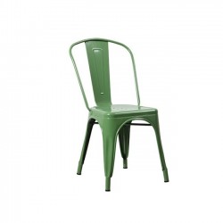 Καρέκλα μεταλλική πράσινη high συσκευασία 10 τεμάχια c9754