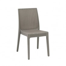 Καρέκλα PP μπεζ tortora rattan look c9986 Καρέκλα PP μπεζ tortora rattan look c9986