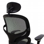 Καρέκλα γραφείου διευθυντή Freedom SUPREME QUALITY μαύρο pu mesh c107793