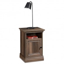 Κομοδίνο Mozart χρώμα καρυδί 40x40x61εκ c108149