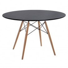 ΤΡΑΠΕΖΙ MINIMAL HM8454 02 ΜΑΥΡΟ ΜΕ ΞΥΛΙΝΑ ΠΟΔΙΑ ΟΞΙΑ Φ120Χ74Υ εκ c111135 ΤΡΑΠΕΖΙ MINIMAL HM8454 02 ΜΑΥΡΟ ΜΕ ΞΥΛΙΝΑ ΠΟΔΙΑ ΟΞΙΑ Φ120Χ74Υ εκ c111135