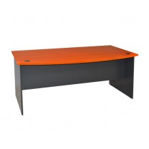 Γραφείο επαγγελματικό executive σε χρώμα γκρι κερασιά c11822