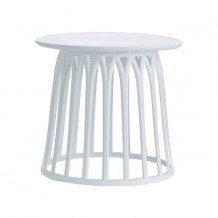 SABA Τραπεζάκι Φ50 PP UV Άσπρο c127877