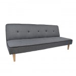Kαναπές κρεβάτι χρώματος γκρι c13305