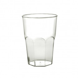Σετ 20 Πλαστικά ποτήρια  μίας χρήσης διαφανές 8 5x11 5cm c143055