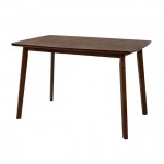 Τραπέζι ξύλινο σε καρυδί απόχρωση c15101