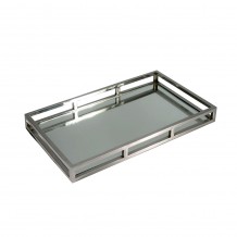 MIROIR ΔΙΣΚΟΣ ΑΛΟΥΜΙΝΙΟ ΑΣΗΜΙ ΚΑΘΡΕΦΤΗΣ 50x30xΥ5 5cm c151717