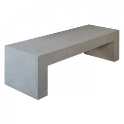CONCRETE Πάγκος 150x40cm Cement Grey c152030