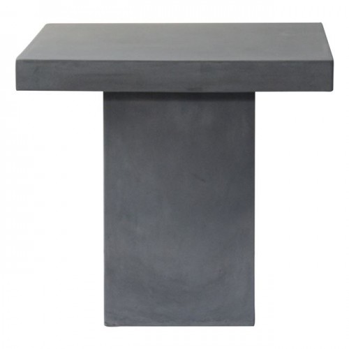 CONCRETE Cubic Τραπέζι 80x80cm Cement Grey c152036