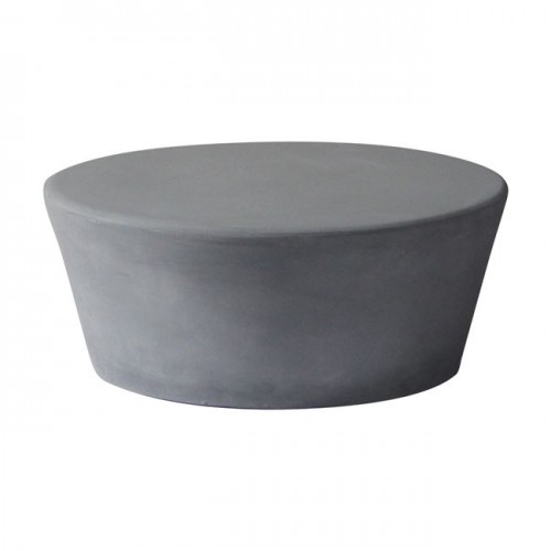 CONCRETE Τραπ Σαλονιού D 75cm Cement Grey c152037