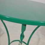 Τραπέζι μεταλλικό σε πράσινο χρώμα c15342