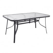 Τραπέζι μεταλλικό εξωτερικού χώρου με πλατύ πόδι c15367