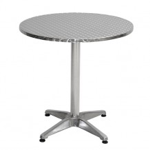 Τραπέζι στρογγυλό αλουμινίου c15394 Τραπέζι στρογγυλό αλουμινίου c15394