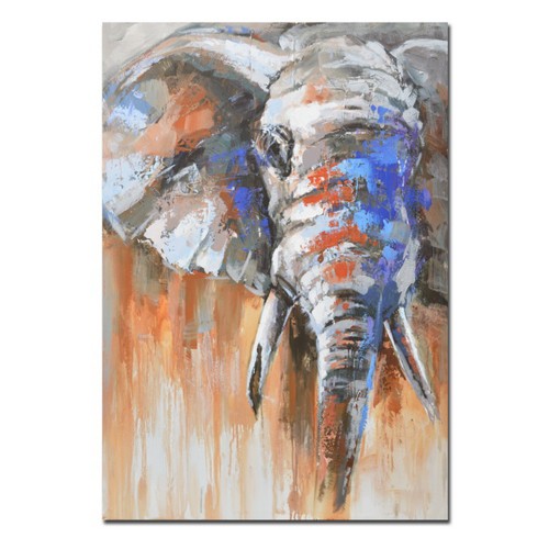 ELEFANT IN COLOR ΔΙΑΚΟΣΜΗΤΙΚΟΣ ΠΙΝΑΚΑΣ 90x120x3cm c156350