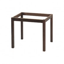 ΠΟΔΙ ΚΑΦ 60x60cm Εμποτ Καρυδί Λυόμενο c157014