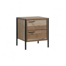 PALLET W Κομοδίνο 44x40x50 Antique Oak c157018