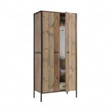 PALLET W Ντουλάπα 84x52x180 Antique Oak c157028 PALLET W Ντουλάπα 84x52x180 Antique Oak c157028