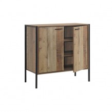 PALLET W Ντουλάπι Παπουτσοθήκη 2 Πόρτες 80x40x80 Antique Oak c157031 PALLET W Ντουλάπι Παπουτσοθήκη 2 Πόρτες 80x40x80 Antique Oak c157031