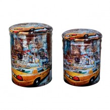 Σετ σκαμπώ 2 τεμαχίων με σχέδιο cars c15852