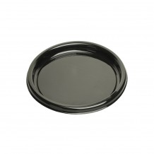 Σετ 10  Δίσκοι πλαστικοί παρουσίασης Στρογγυλοί  Μίας Χρήσης Μαύροι 30cm c158635 Σετ 10  Δίσκοι πλαστικοί παρουσίασης Στρογγυλοί  Μίας Χρήσης Μαύροι 30cm c158635