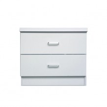 DECON Κομοδίνο 40x40x45cm Άσπρο c160065 DECON Κομοδίνο 40x40x45cm Άσπρο c160065