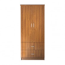 CLOSET Ντουλάπα 80x50x180cm Καρυδί c160085