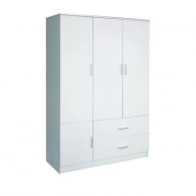CLOSET Ντουλάπα 120x50x180cm Άσπρη c160086 CLOSET Ντουλάπα 120x50x180cm Άσπρη c160086