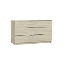 DRAWER Συρταριέρα 3 Σ 80x40x64cm Sonoma c160162 DRAWER Συρταριέρα 3 Σ 80x40x64cm Sonoma c160162
