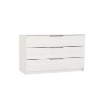 DRAWER Συρταριέρα 3 Σ 80x40x64cm Άσπρη c160182 DRAWER Συρταριέρα 3 Σ 80x40x64cm Άσπρη c160182